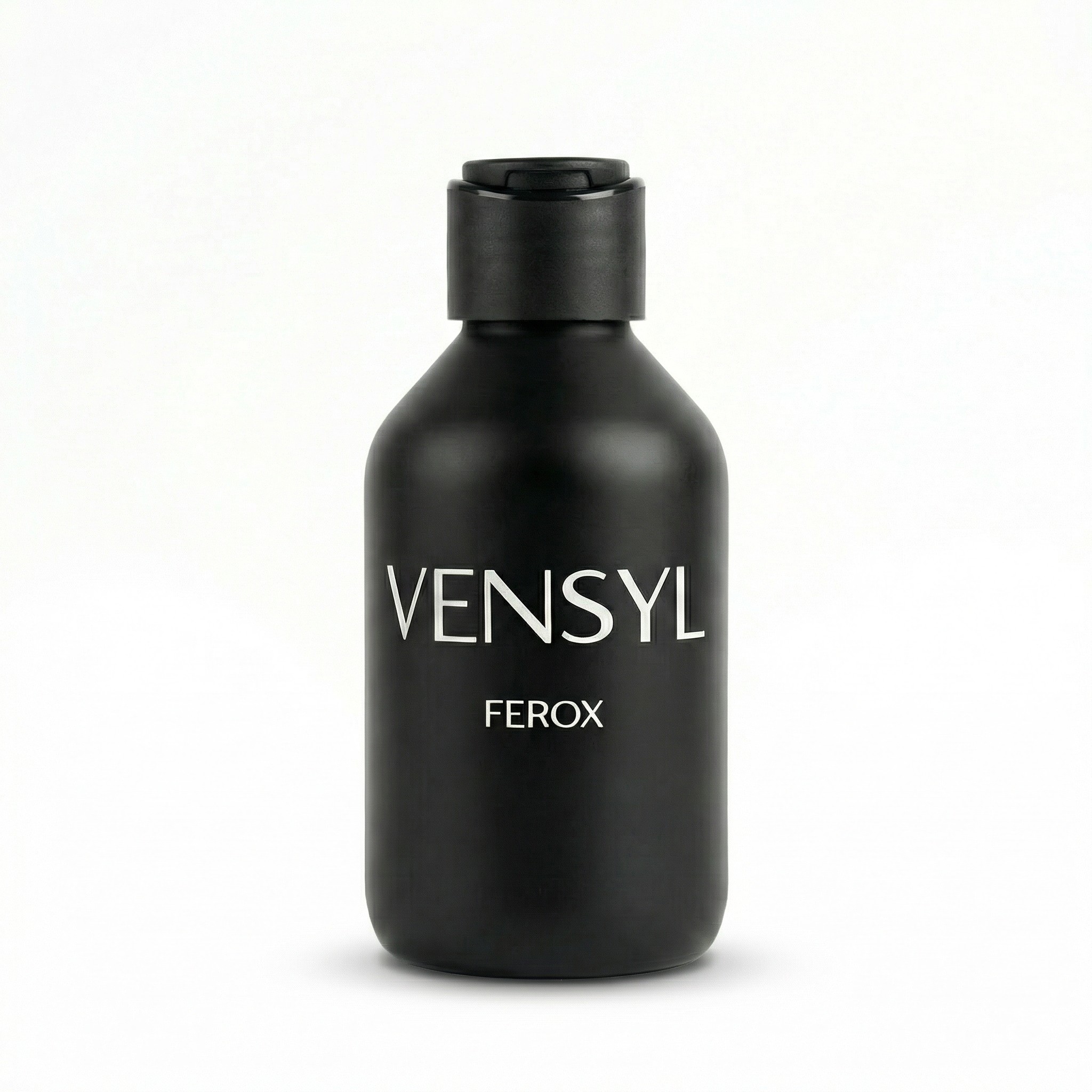 Vensyl Ferox cleanser bottle, hero product photo on white background